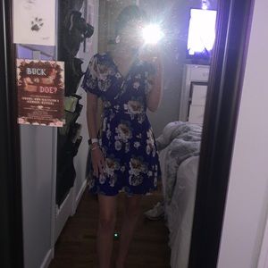Floral dress, very comfortable and appropriate